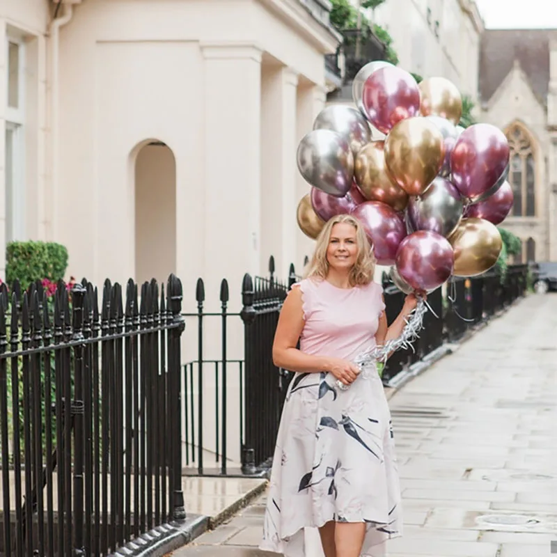 

100/200Pcs 5Inch Solid Color Metal Balloons Colorful Latex Air Globo Wedding Birthday Party Decorations Baby Shower Toy Kid Gift