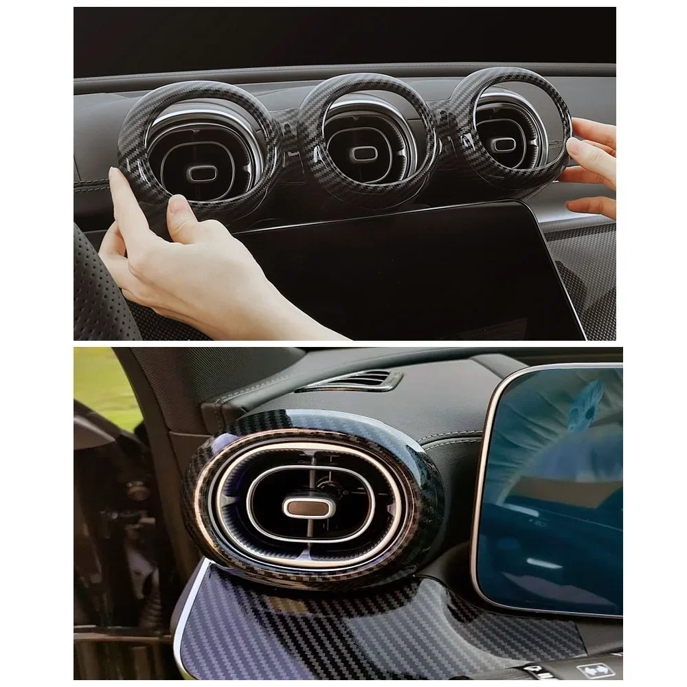 Для Mercedes Benz C Class W206 S206 C200 C220 C300 2022 2023 Приборная панель автомобиля Воздуховыпускное