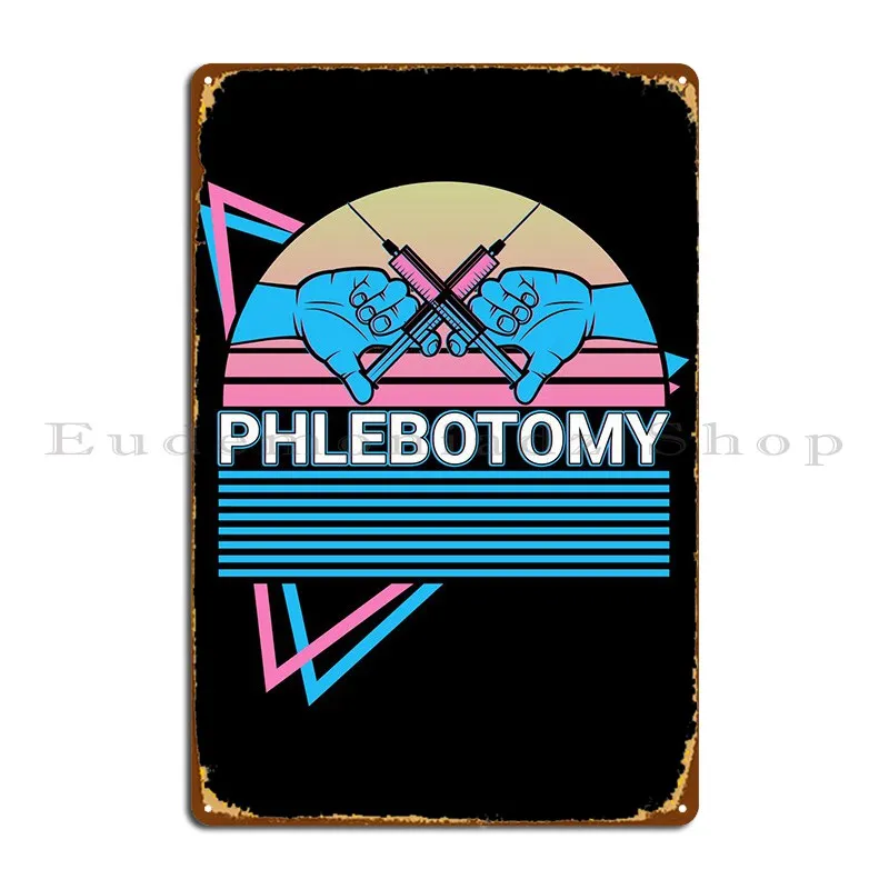 

Phlebotomy металлическая табличка в стиле ретро постер, персонализированный вечерние пещера, дизайн клуба, жестяной знак, постер