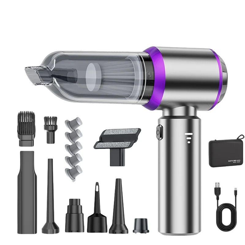 

9200000 PA Автомобильный пылесос Беспроводной мощный беспроводной автомобильный пылесос Ручной портативный пылесос Чистящая машина