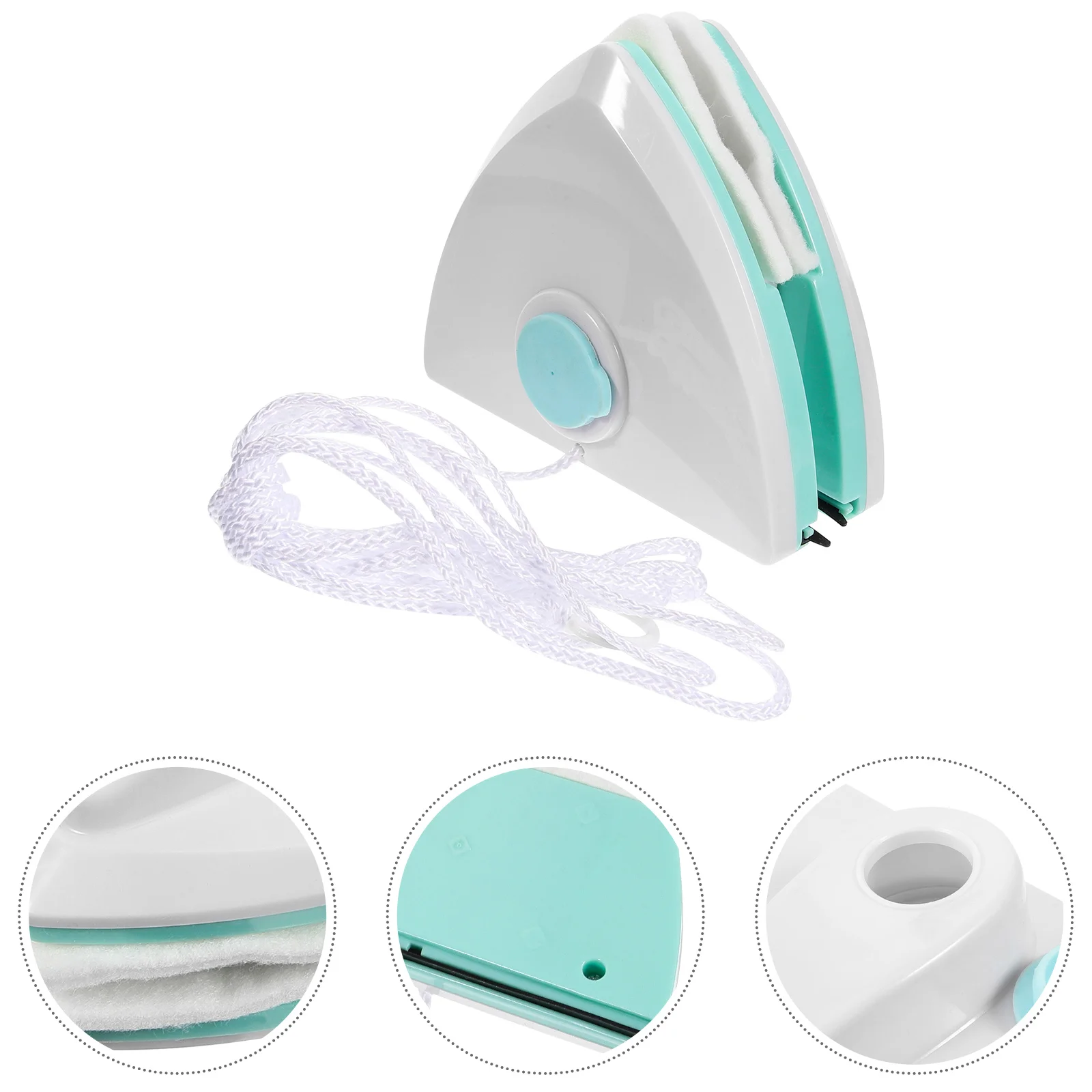 

Cleanser Magnetic Glass Cleaner Window Cleaning Tool Double Sided Accessory Outside Brush