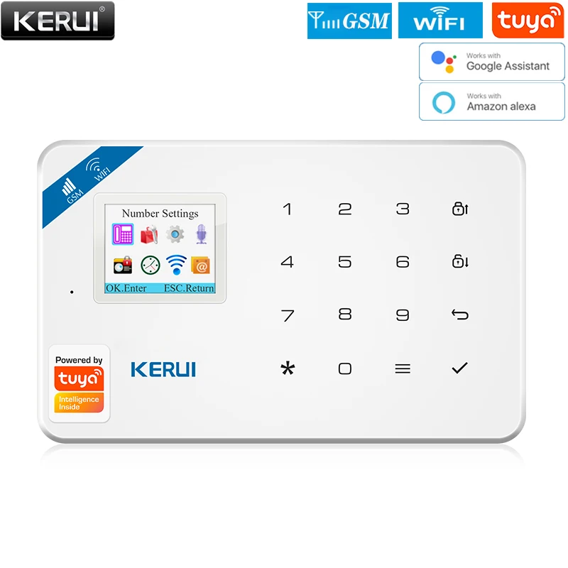 

KERUI W181 Беспроводная охранная сигнализация