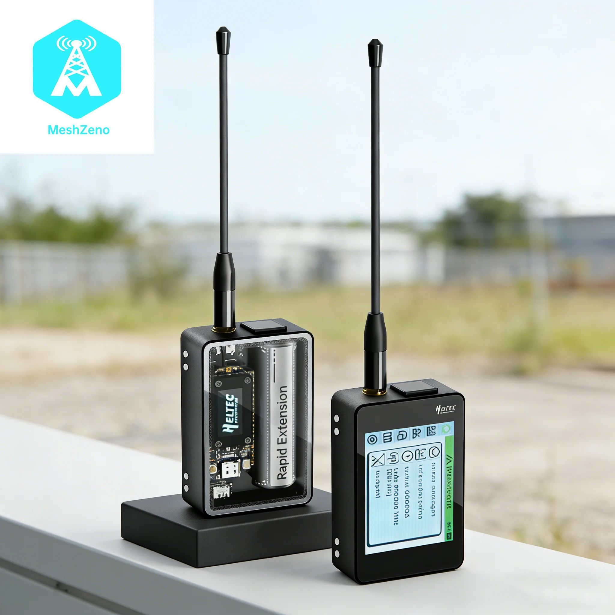 Фото Комплект расширения WiFi LoRa 32 Heltec V4 ESP32S3 SX1262 928 МГц с GPS-модулем, закаленным стеклом/сенсорным экраном для Meshtastic LoRaWAN №1