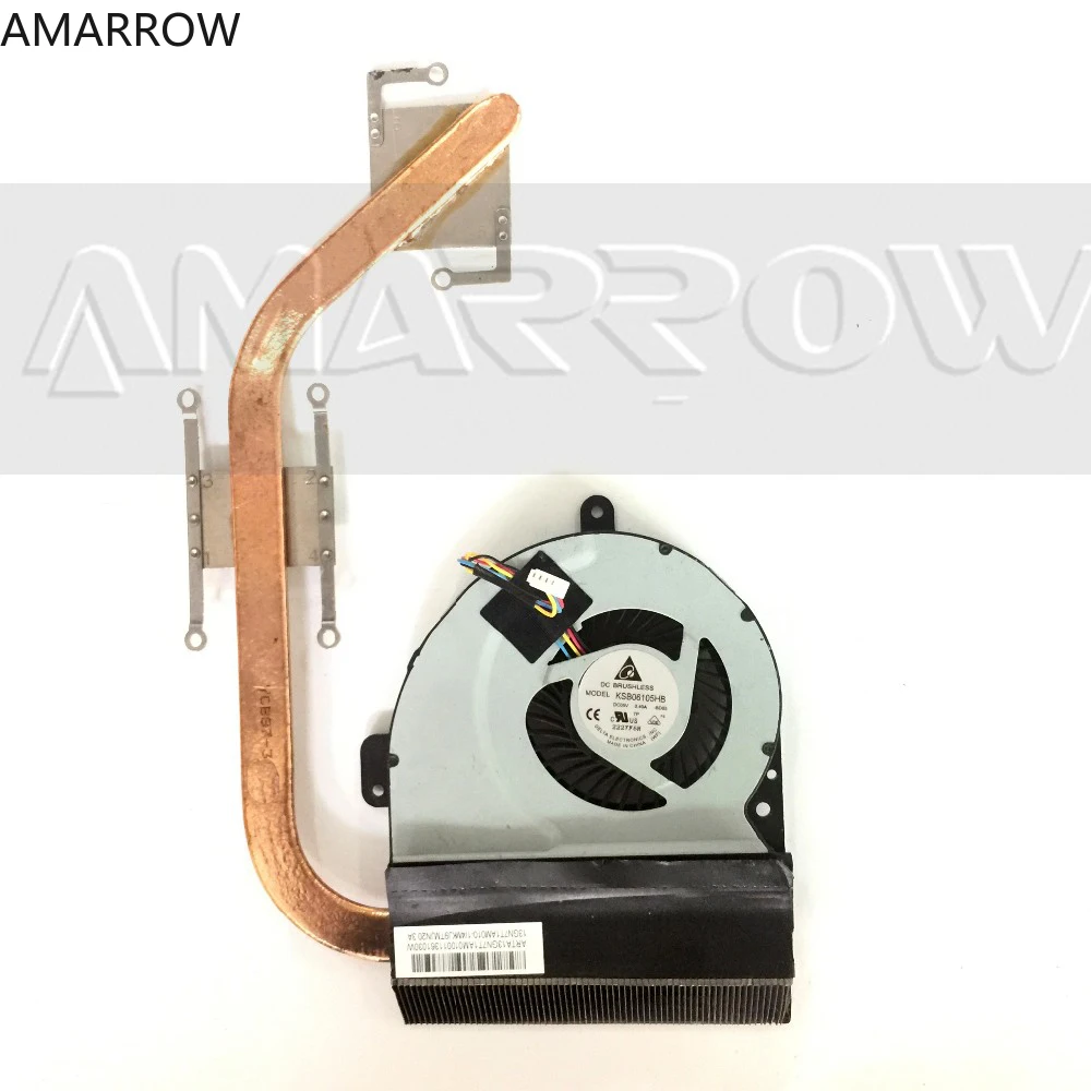 Оригинальный процессор Охлаждающий вентилятор для asus X84L X84H X84 K84L K84C K43 K43L 13GN7T1AM010, бесплатная доставка
