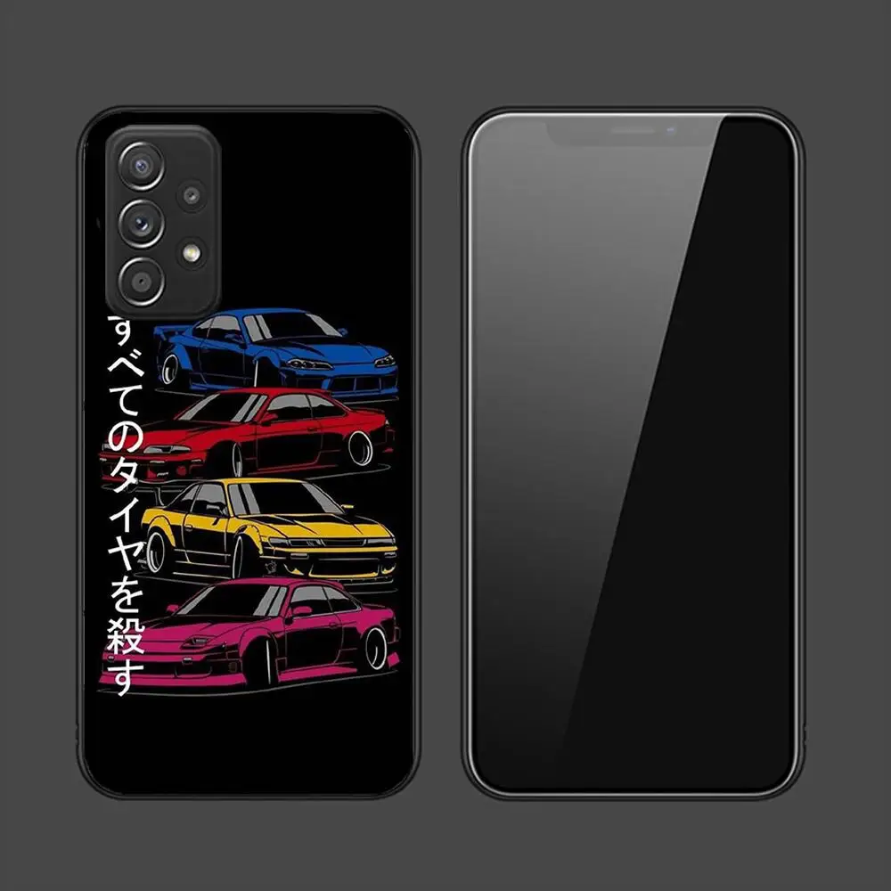 Japan JDM Nissan Sports Car New Phone Case For Samsung Galaxy A13 A52 A53 A73 A32 A51 A22 A12 A20e A50 A21 A72 A70 S 4G 5G Cover