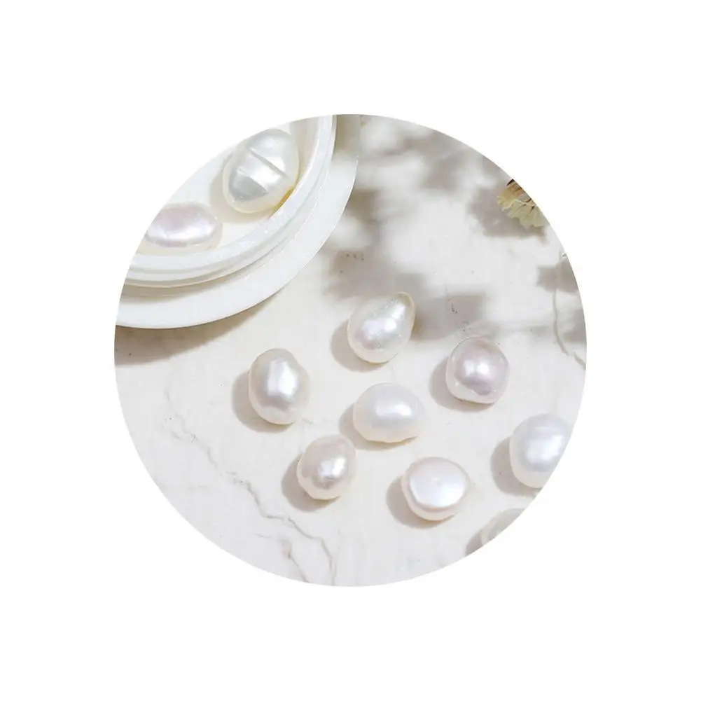 

1 коробка украшения для ногтей неправильной формы Нержавеющий Сплав 3D микс имитация жемчуга сделай сам украшения для ногтей материалы для н...