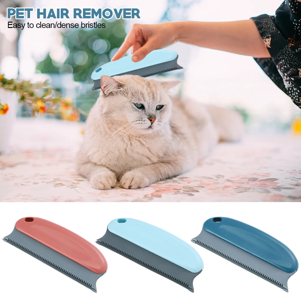 

Щетка для удаления шерсти домашних животных, портативная многофункциональная щетка для чистки дивана, пушистой ткани, удаления пыли и шерсти от домашних питомцев, кошек и собак