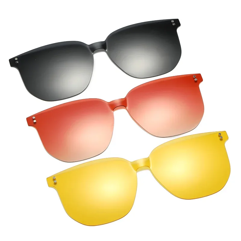 Большая оправа для близорукости сочетающаяся с зеркалом зеркало магнитным