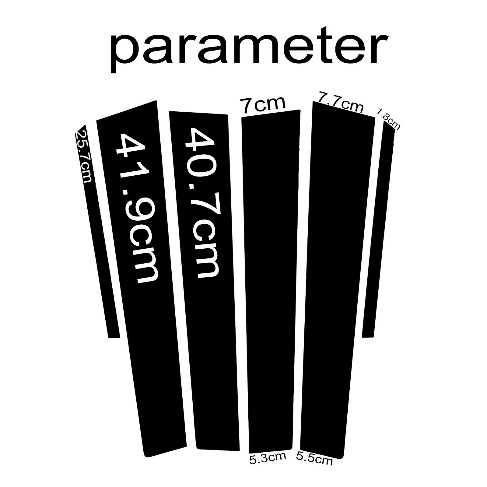 6 шт. декоративные наклейки на столб Toyota Corolla Altis 2007-2013