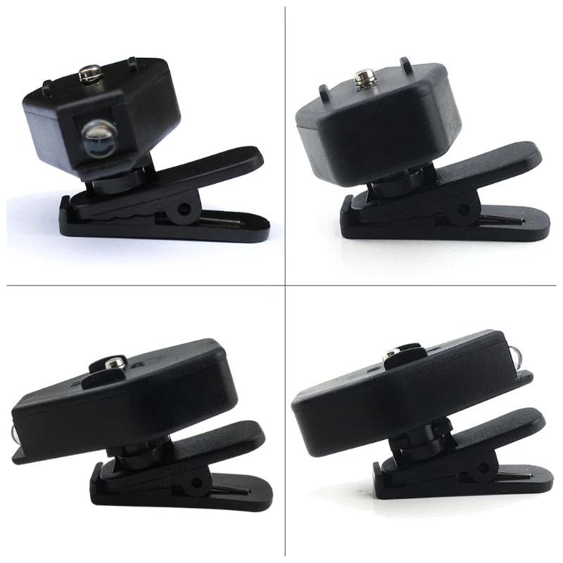 

Clip-on Eyeglass LED Light Book Reading Mini Lamp 360 Degrees Adjustable Reader Glasses Lamp for Outdoor Camping Tool