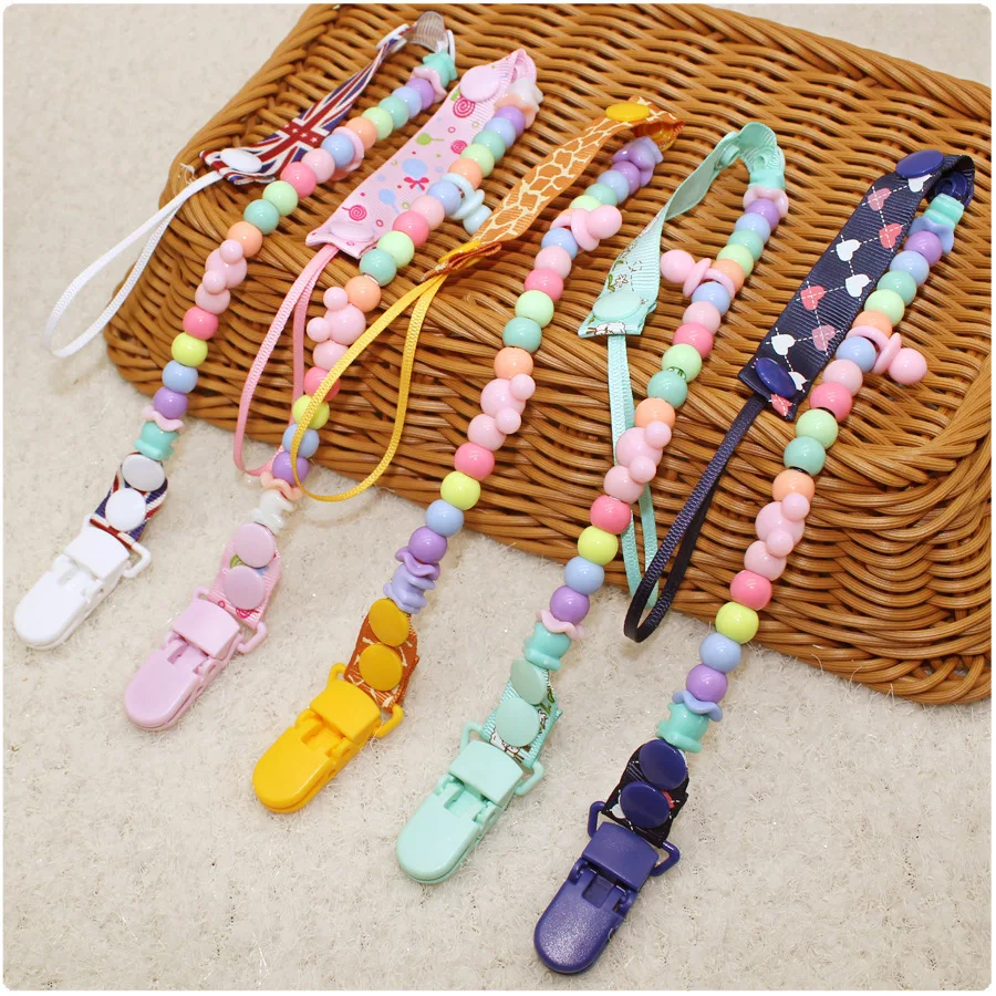 

1pc Pacifier Clip Chain Baby Infant Anti-lost Pacifier Leash Nipple Baby Soother Nipple Holder Baby Accessories