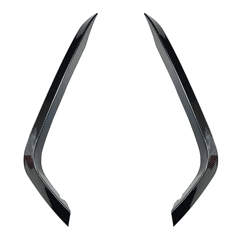 2 шт. для VW Arteon CC передний бампер ветровой нож решетка наклейка декоративная