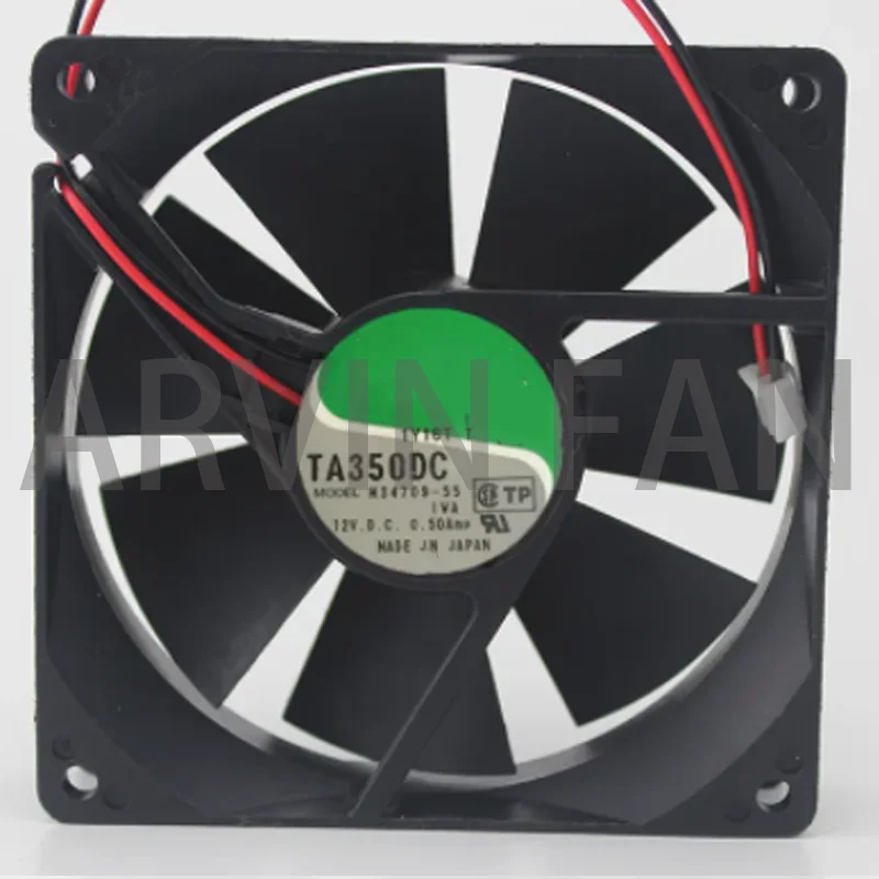 Оригинальный инверторный охлаждающий вентилятор TA350DC M34709-55 9025, 12 В, а, 90 мм, 9 см, двойной шарикоподшипник