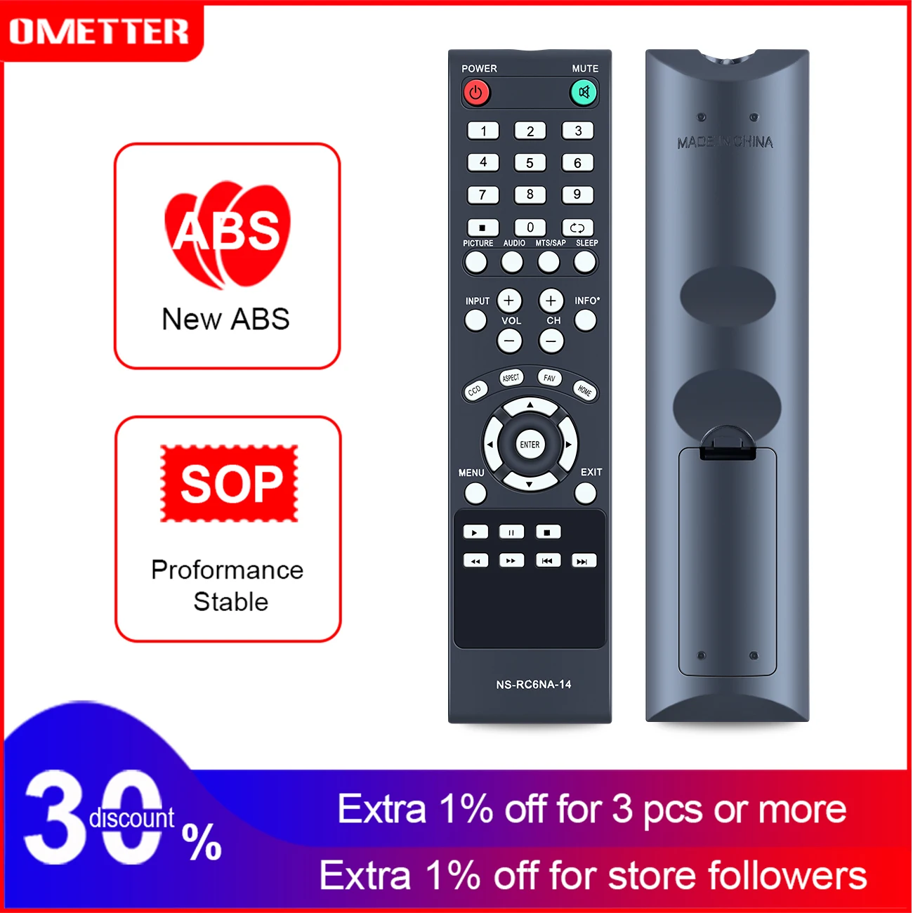 

Новая запасная деталь для дистанционного управления INSIGNIA TV