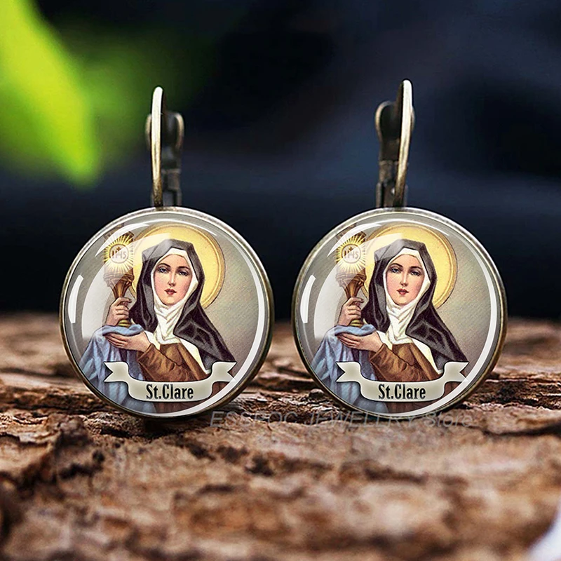 Серьги-Крючки Esspoc с изображением июда Религиозные христианские визуальные