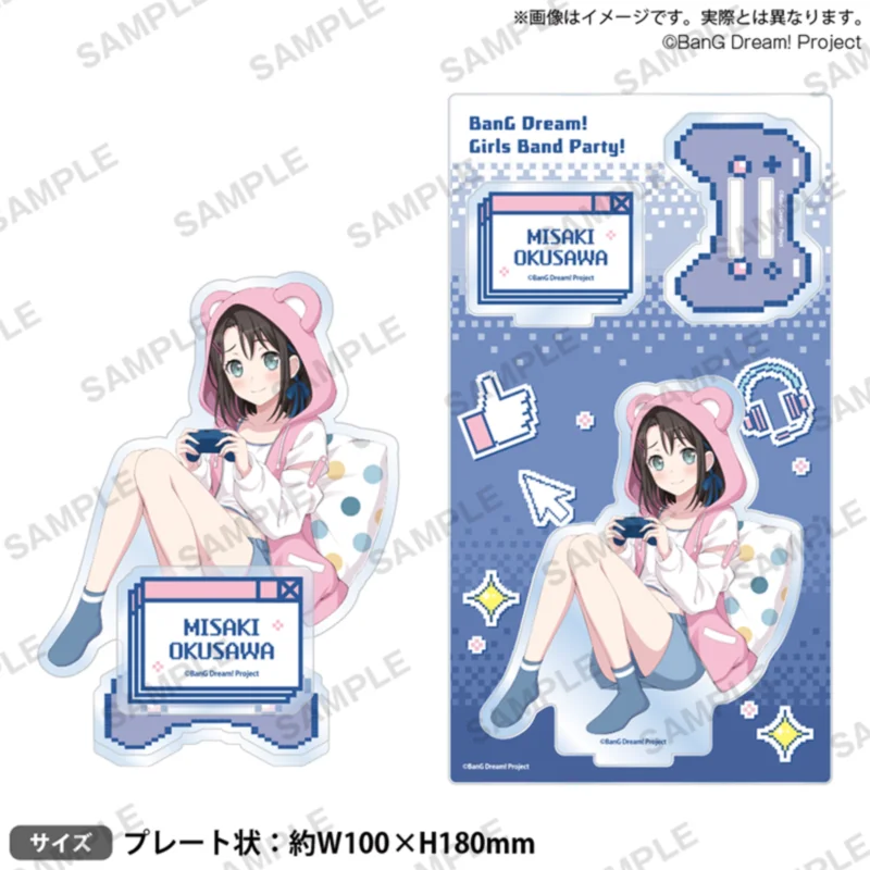 Фото Япония Bushiroad Товары Девушка Оркестр Вечеринка Стоячий Знак Игра Вечеринка Ver №5