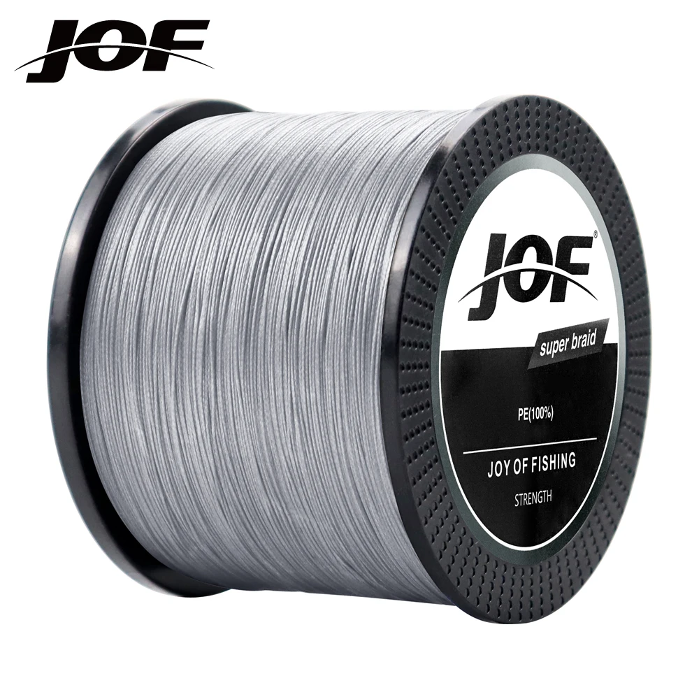 JOF 300M 500M 1000M 8 Strands Micro Fly Fishing Line Braided Fishing Line Extreme Thin Smooth Fishing Line For PE Multifilament