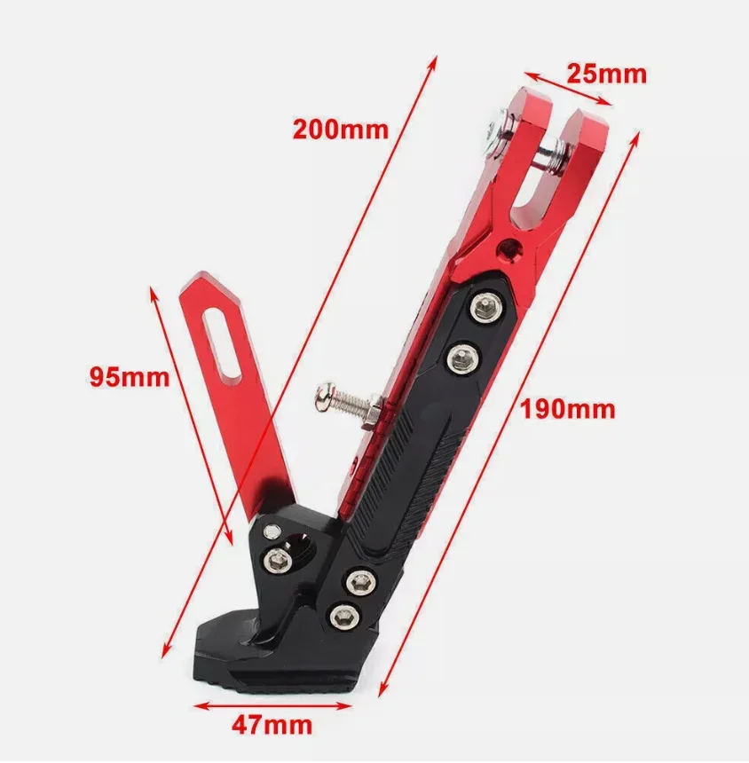 1 шт. Высококачественная универсальная CNC алюминиевая регулируемая подставка для