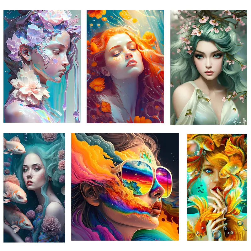 

Fashion Girls patch DIY woman T-shirt custom patch Sticker on clothes heat transfer vinyl