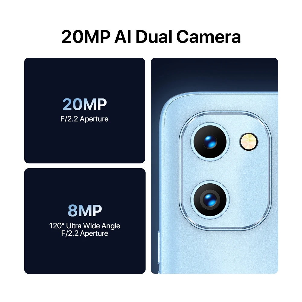 UMIDIGI F3 SE Cellular Android 11 Smartphone 4GB 128GB 6.7