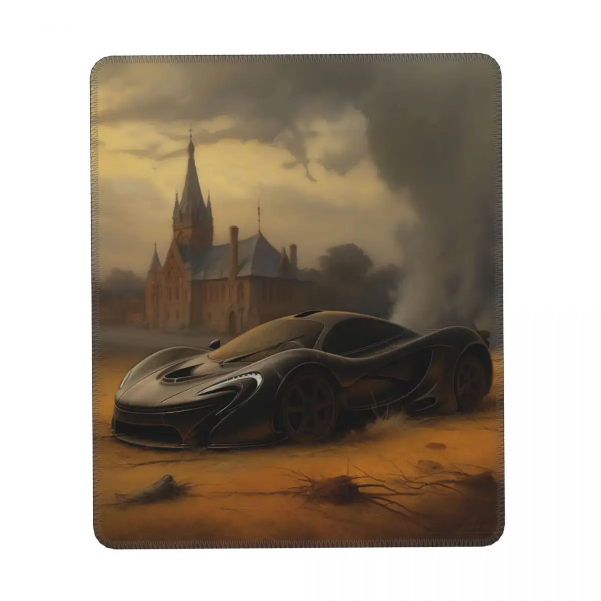 

Powerful Sports Car Vertical Print Mouse Pad Gothic Mystic Office Rubber Mousepad Vintage Anti Fatigue Cute Mouse Pads