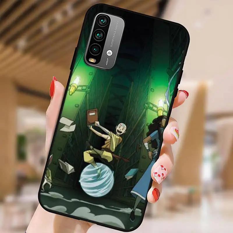 Аниме Аватар Последний airbender чехол для телефона Xiaomi9 10 11PRO LITE Redmi NOTE7 8 9 10A PRO K40 Poco3 Shell