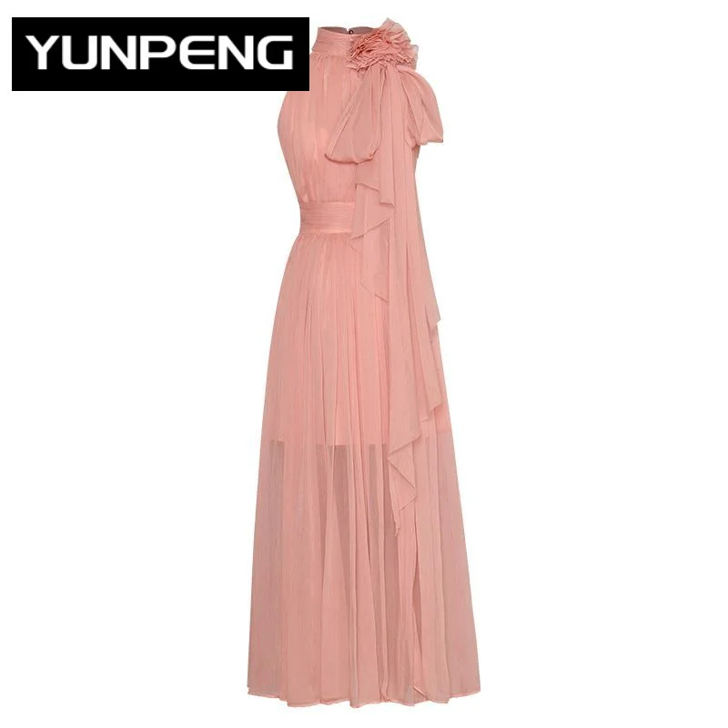 

Женский модельный костюм из двух предметов, топ без рукавов и воротник-стойка с аппликацией, роскошный брендовый костюм 2023