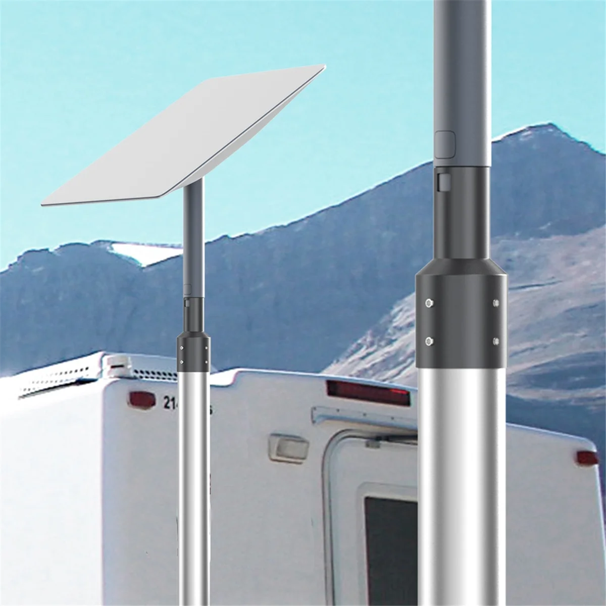 Комплект алюминиевых мачтовых креплений для спутниковой тарелки Starlink Gen2 V2