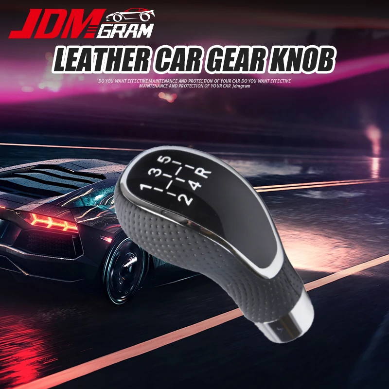 Из искусственной кожи ручной 5-скоростной Универсальный рычаг переключения