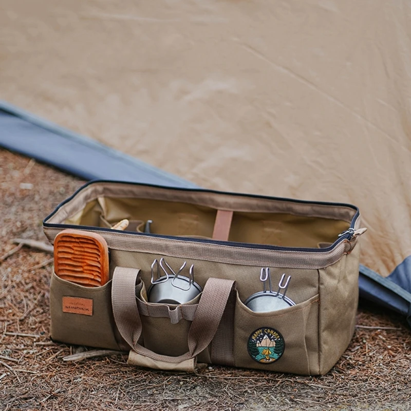 

Outdoor Multi-Function Tools Bag Organizers Heavy Duty Tool Bag Waterproof Anti-Fall Tool Tote Storage Bag Multi-Pockets
