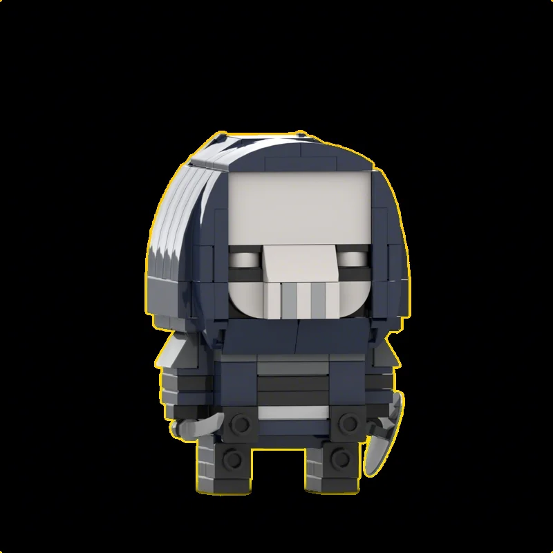 179 деталей MOC Taskmaster Thunderbolts* BrickHeadz, модель строительных блоков, рождественские подарки, игрушка, образовательный набор для творчества, DIY, для демонстрации, подарок на день рождения (art.: 3920dccbdb609) - 3920dccbdb609