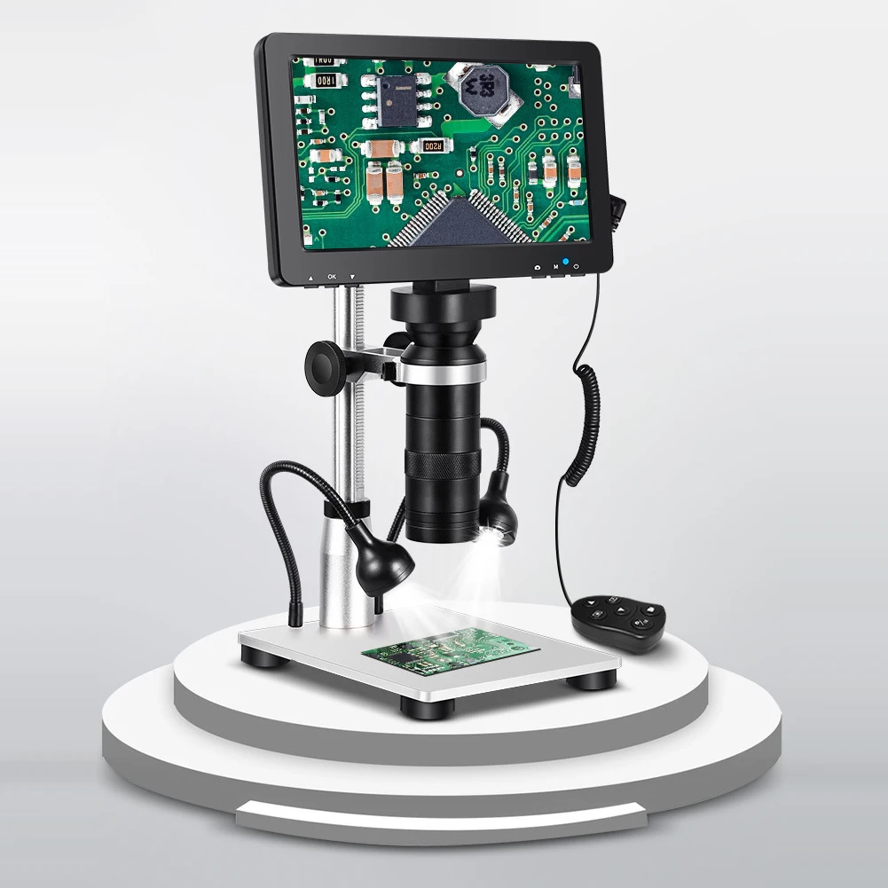 

7-inch LCD Digital Microscope 1200X Magnification Portable Rechargeable Microscope Video Camera Optical Instruments