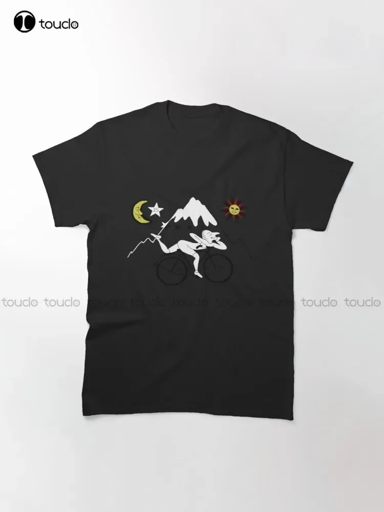 Bicycle Day Classic T-Shirt Trending White T Shirt Women Funny Art Streetwear Cartoon Tee Digital Printing Shirts