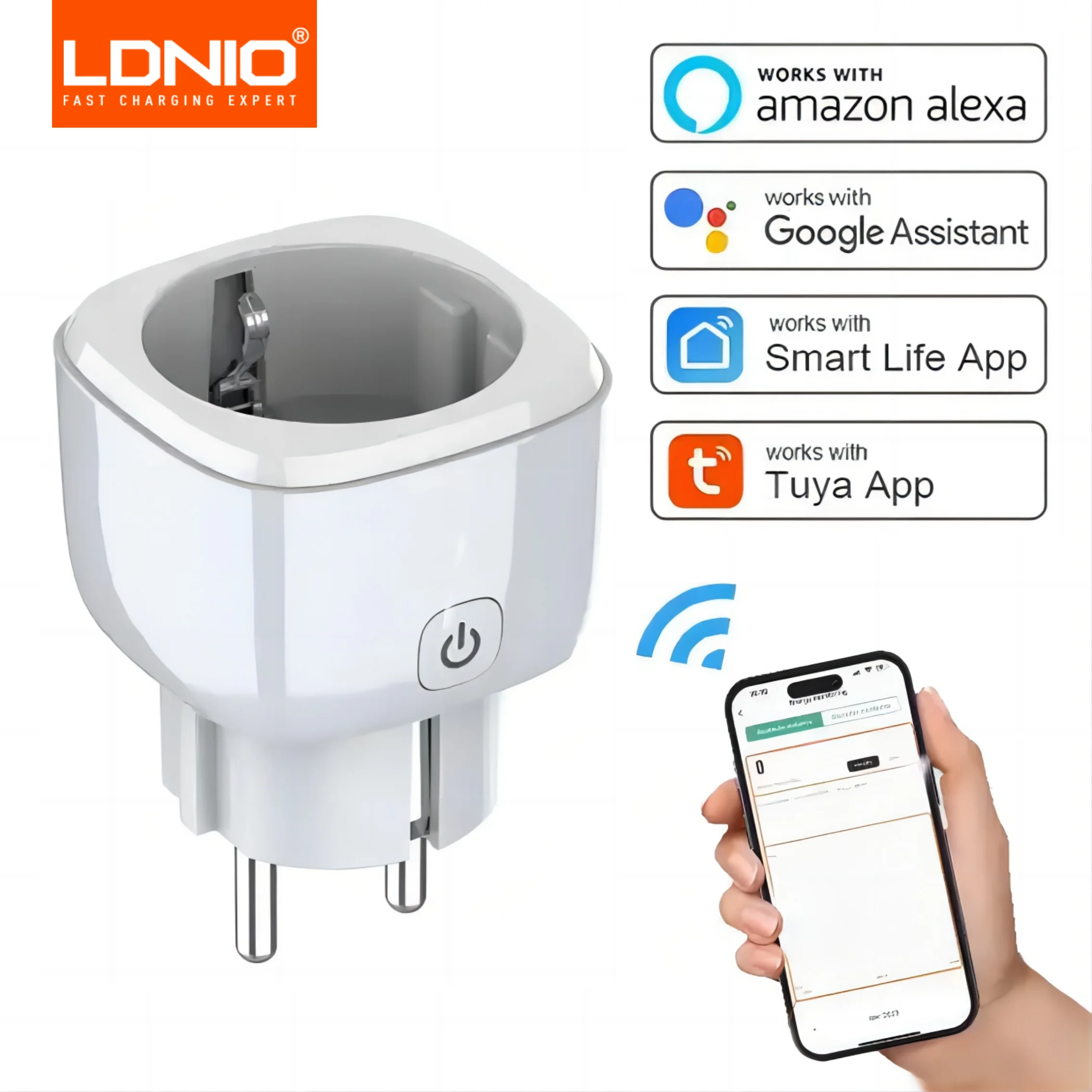 Интеллектуальный удлинитель питания LDNIO с Wi-Fi и управлением через приложение