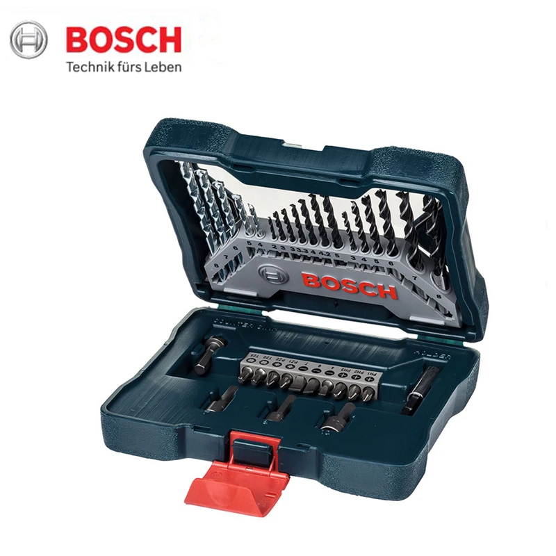 Bosch Professional 33-Piece Multi Construction X-Line Drill and Screwdriver Bit Set Accessories for Rotary Impact Drill