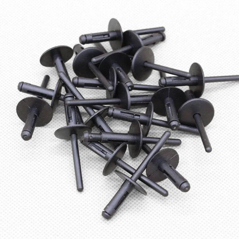 

20pcs/50pcs Car Fasteners Rivets Fits Bumper Door Sill Fender Liner Wheel Well Rocker Clip Accessories For BMW 51717002953
