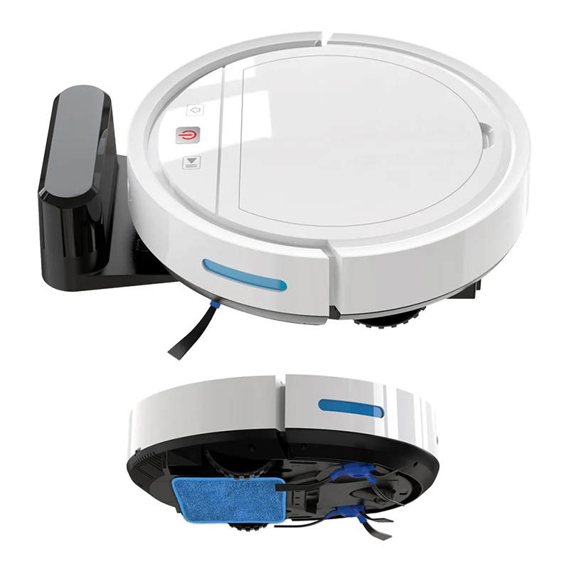 

Auto-Recharge Robot Vacuum Cleaner 2500Pa Smart Wireless APP Wifi Voice Control Dry Wet U-Shape Planning Low Noise робот пылесос