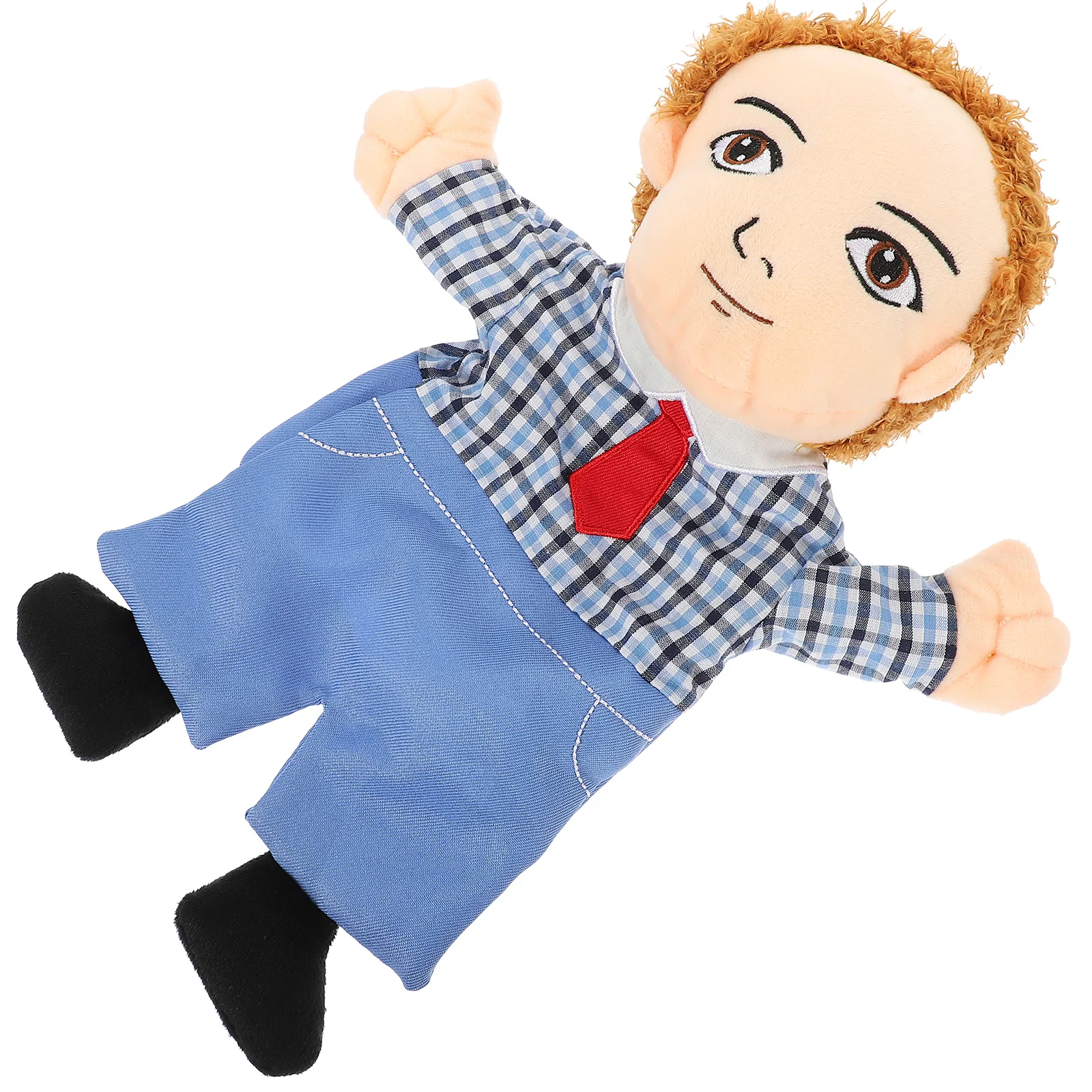 

Storytime Figure Puppet Toy Realistic Children Hand Puppets Kids Cotton Dad Toys
