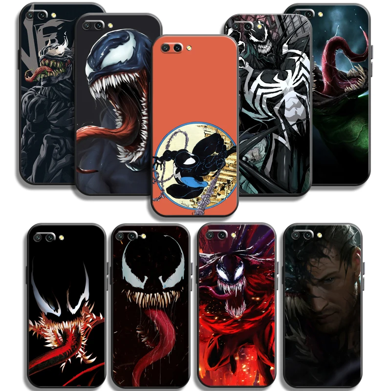 

Marvel Venom Phone Cases For Huawei Honor P30 P40 Pro P30 Pro Honor 8X V9 10i 10X Lite 9A Coque Funda Soft TPU Back Cover