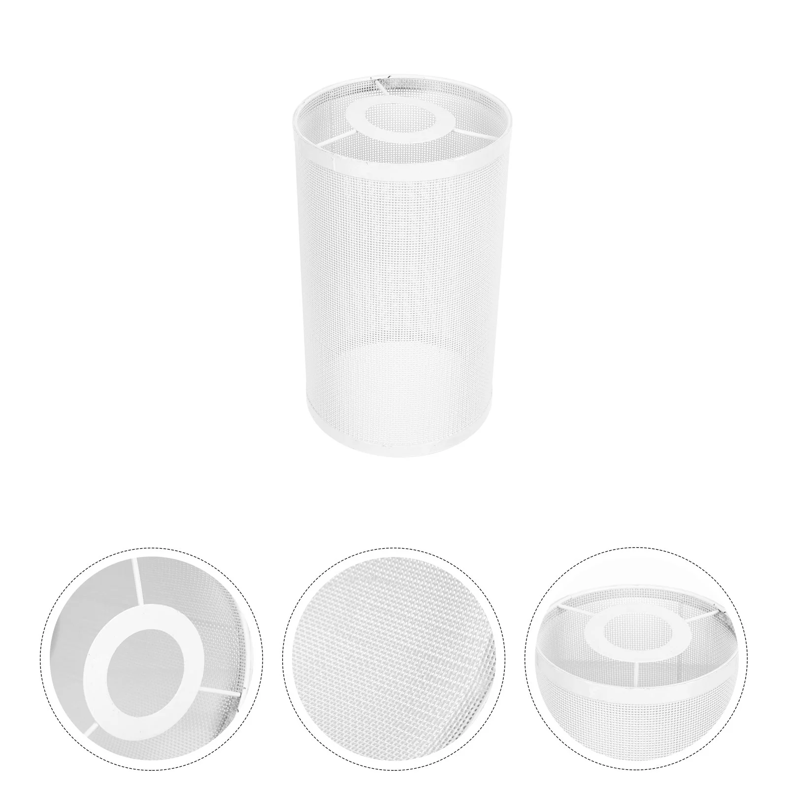 

Lamp Shade Lampshade Light Ceiling Cover Decorative Floor Metal Household Fabric Bubble Table Rattan Drum