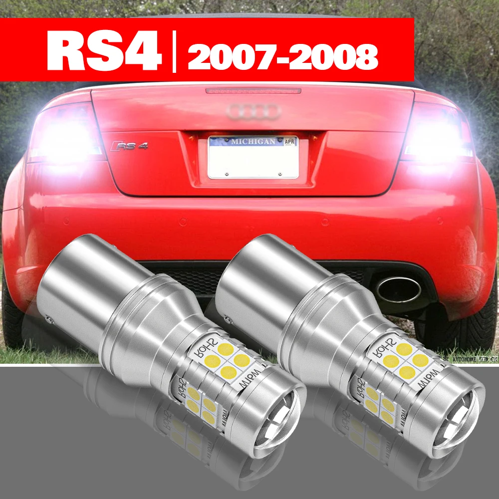 

For Audi RS4 Accessories 2pcs LED Reverse Light Backup Lamp 2007 2008