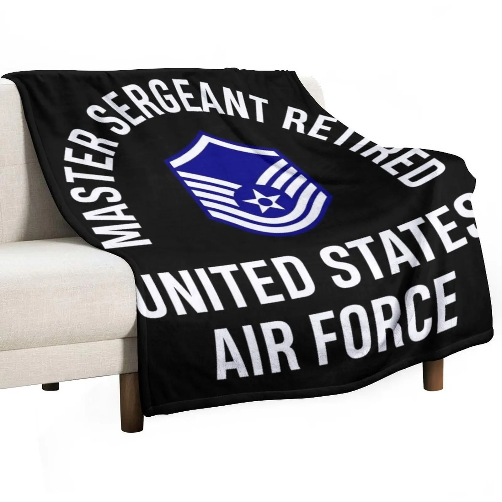 Фланелевое одеяло Master Sergeant Retired United States Air Force