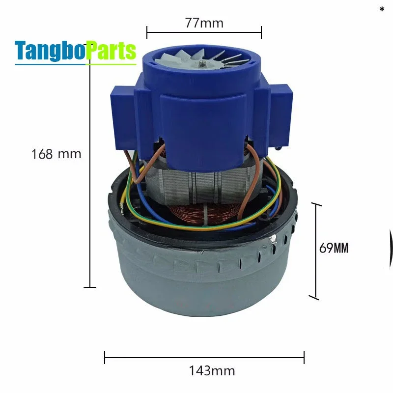 Двигатель промышленного пылесоса SHWX-100A AS60 CB60CB30 1000 Вт 1500 для Chunlan