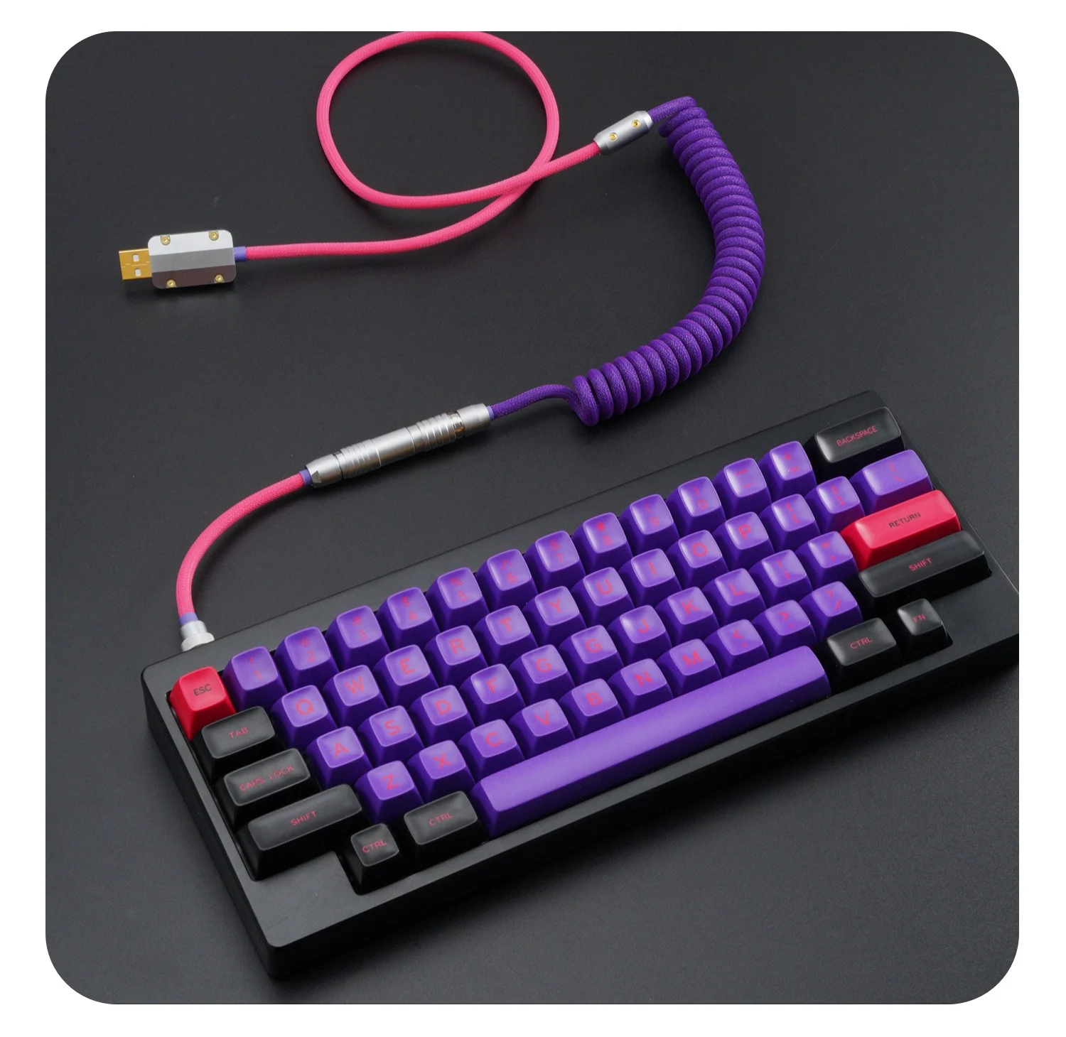 Type-C/Mini-USB/Micro/PH/XH/EH Spot GeekCable механическая клавиатура линия передачи данных MelGeek keycap
