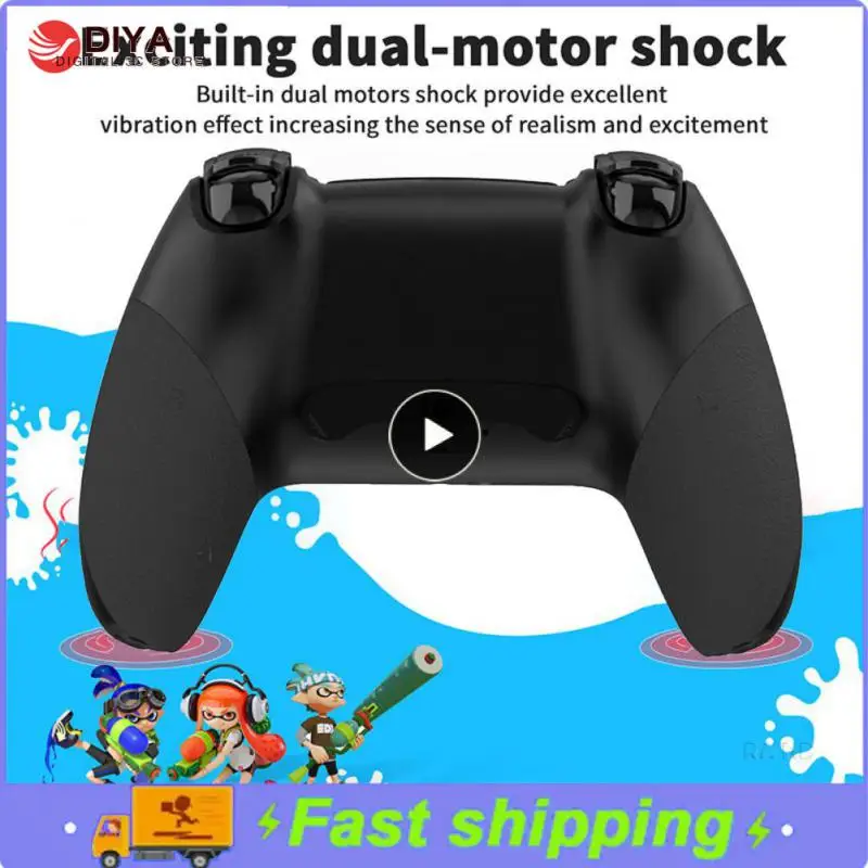 

bluetooth-compatible Control Mobile Game Pad Vibration Function Wireless Gamepad Six Axes Macro Programming For Gamer