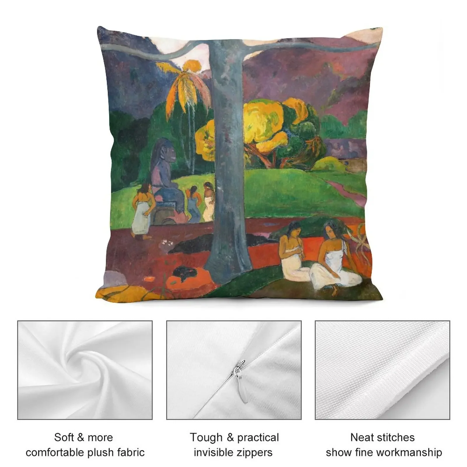 Paul Gauguin - Mataelea In olden Times вариase una Декоративная подушка Подушка на заказ Фото