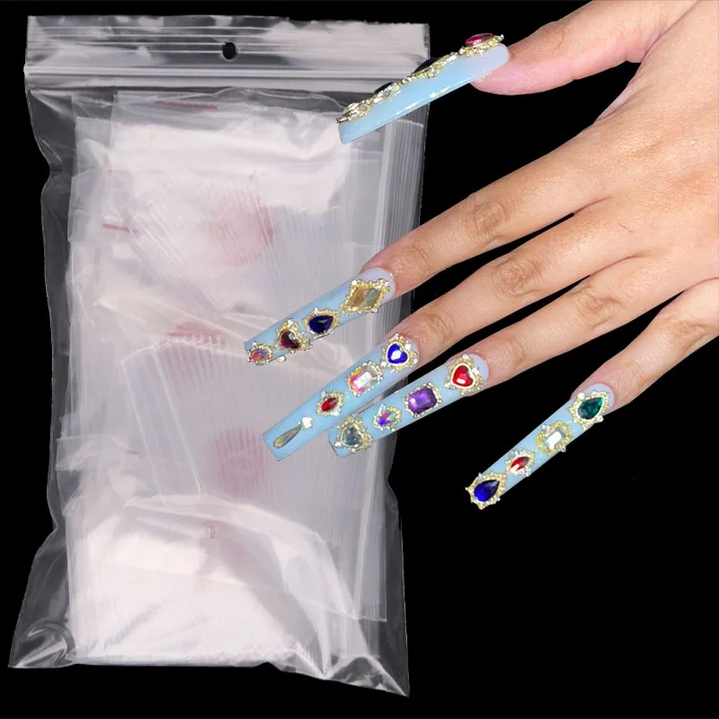 

xxxl 300pcs/Bag Nail Tips Full Cover Extra Long Acrylic Extension System False Nails Manicure Press On Tip Salon Supply