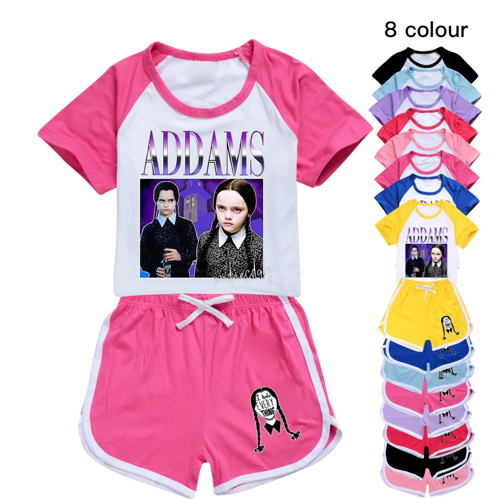 

Детские повседневные комплекты из хлопка и футболки для мальчиков и девочек