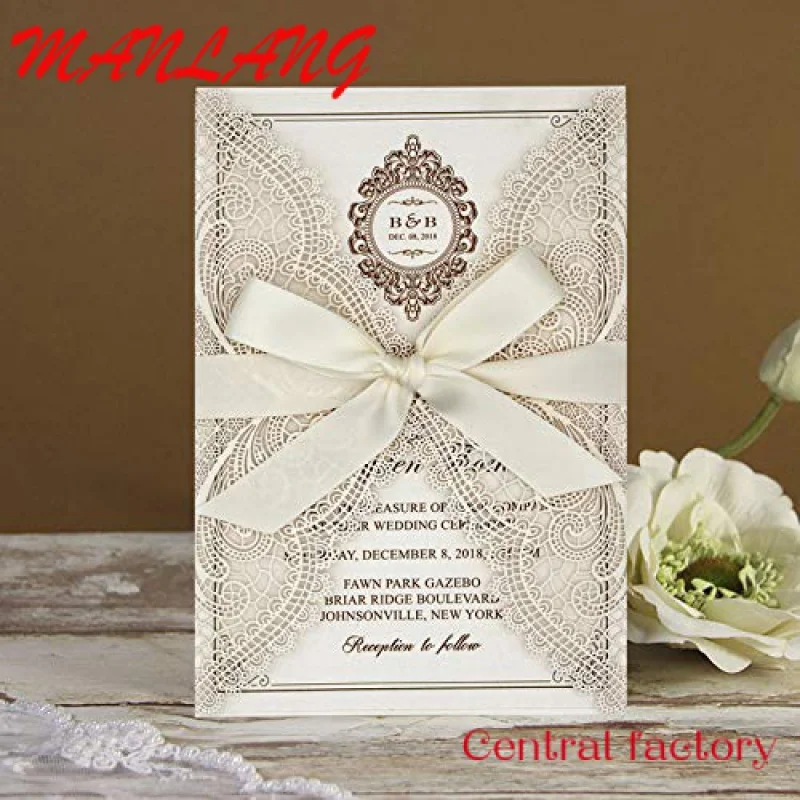 

Роскошные тисненые свадебные приглашения для вечеринки