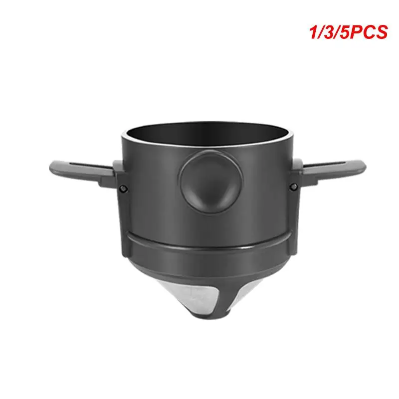 

1/3/5 шт., многоразовые складные фильтры для кофе